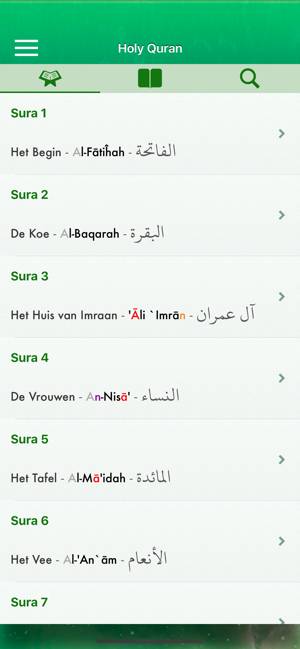 Quran in Dutch and Arabic Pro