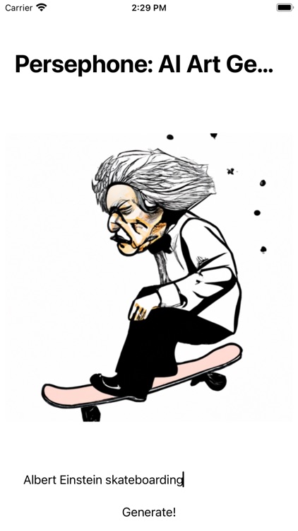 Persephone: AI Art Generator