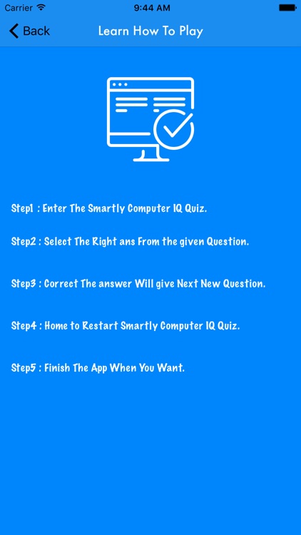 Basic Human Computer Quiz screenshot-6