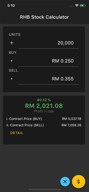 RHB Stock Calculator(圖3)-速報App