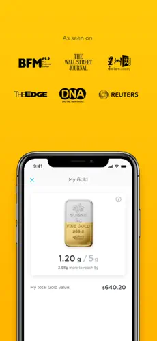 Catturare 8 HelloGold - Gold Savings App iphone