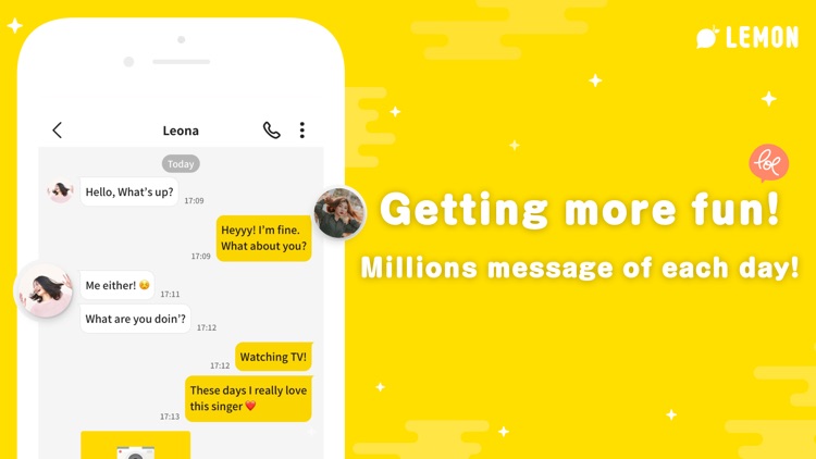 LEMON - very fun chat app