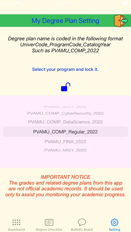 Degree Path