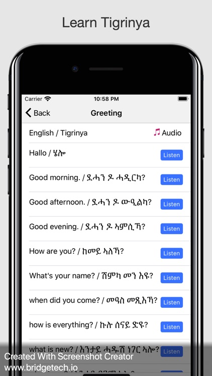 Learn Tigrinya language screenshot-3