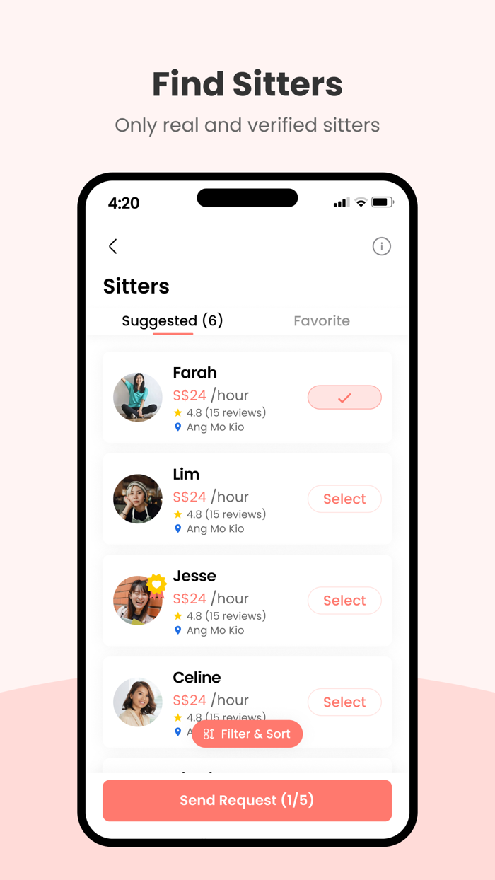 Aunty Childcare On-demand