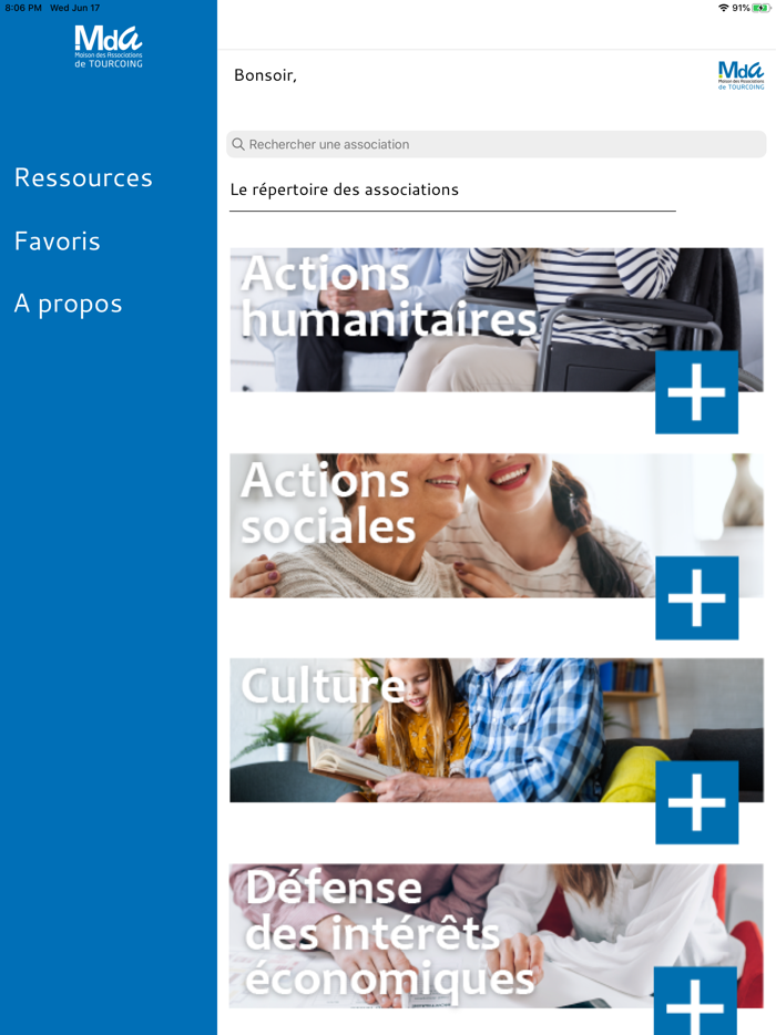 Répertoire MDA de Tourcoing