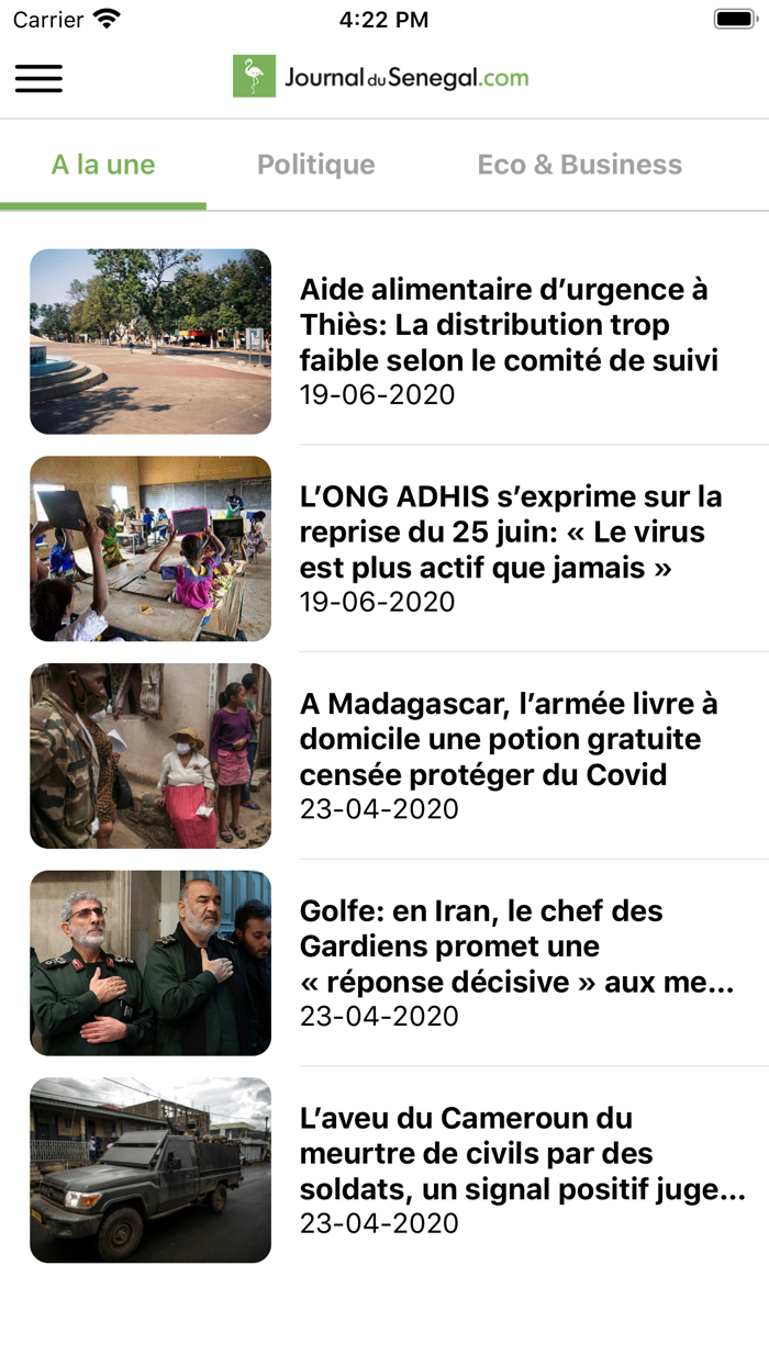Journal du Sénégal