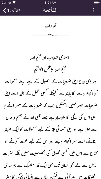 Ruh ul Quran | Tafseer | Urdu screenshot-6