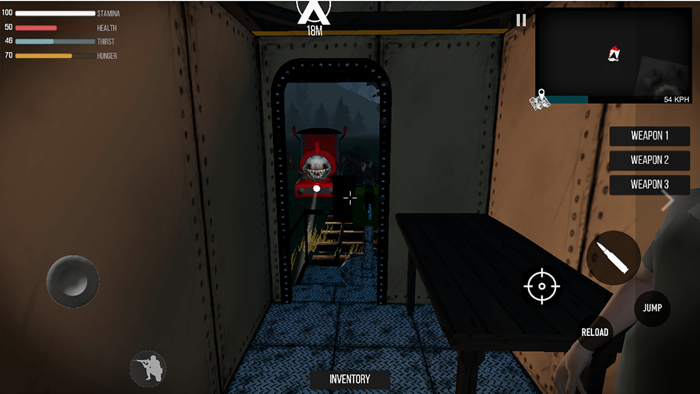 Horror Spider Train.