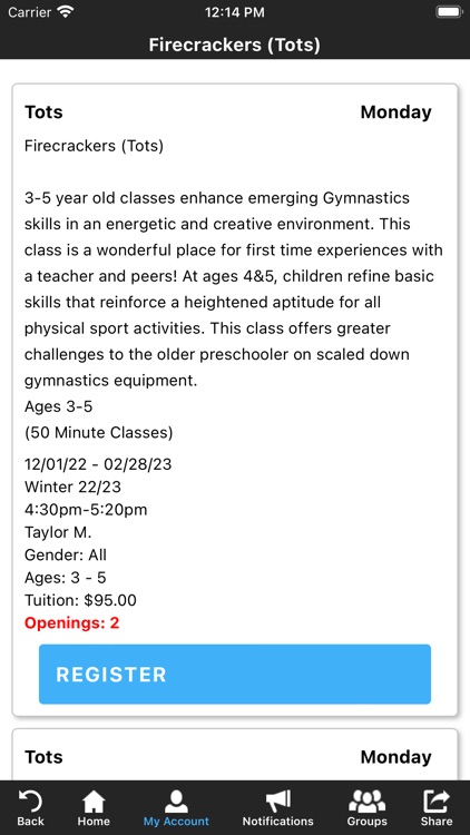 The Gymnastics Revolution FL