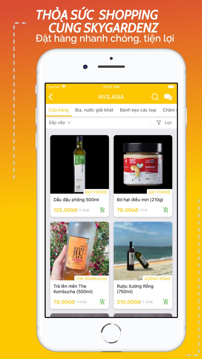 NVS - Nông sản ngon lành