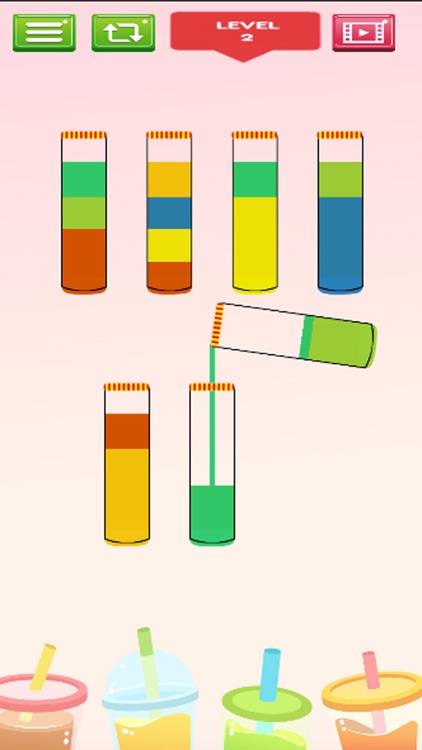 Soda Sort: Water Color Puzzle