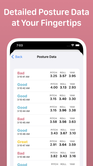 Posture Pal - Improve & Alert iPhone app afbeelding 6