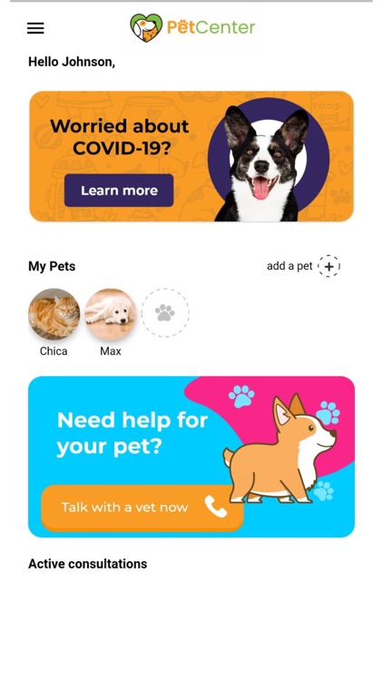 PetCenter - Vet Consultation