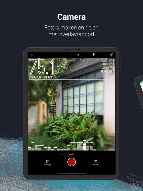 Decibel X: dB Geluidsmeter iPad app afbeelding 5