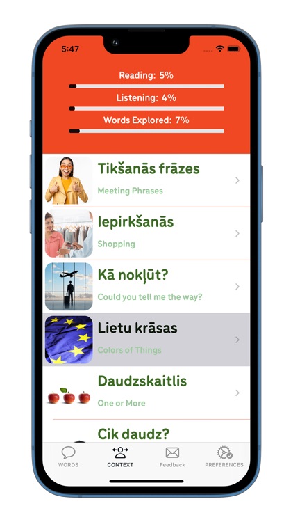 Wordful Latvian