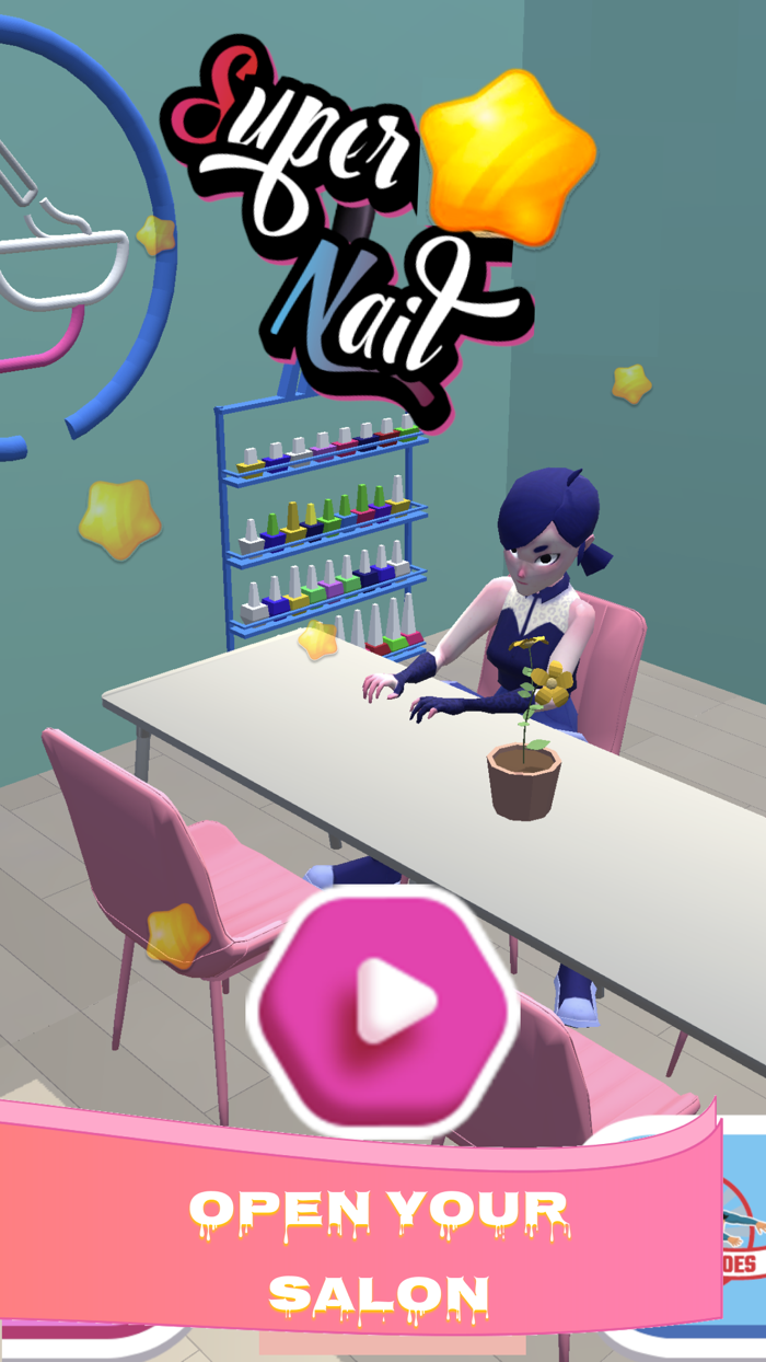 Nail Salon Barbi game 3D lol