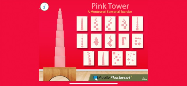 Pink Tower - Montessori Math