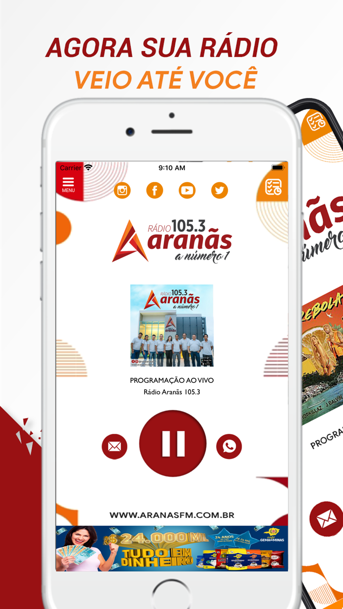 Aranãs FM 105.3