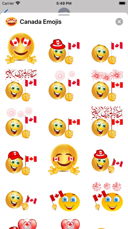 Canada Emojis screenshot-4