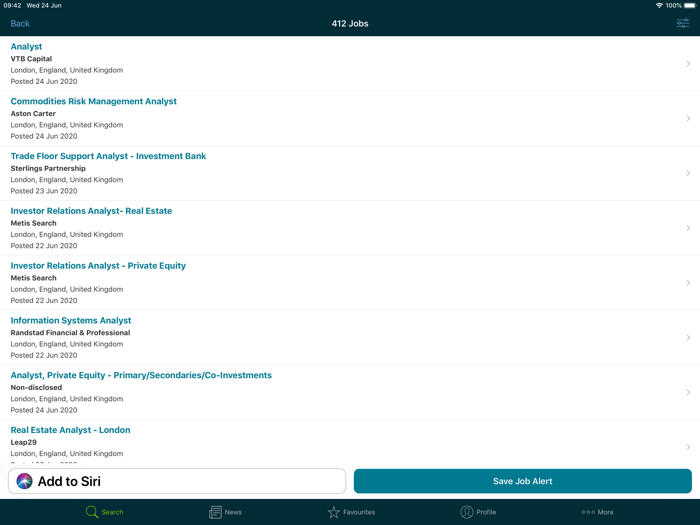 eFinancialCareers Jobs  News