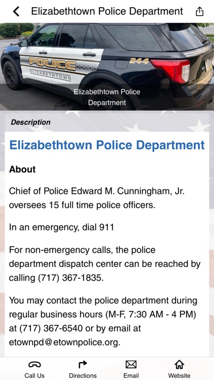 Elizabethtown PD