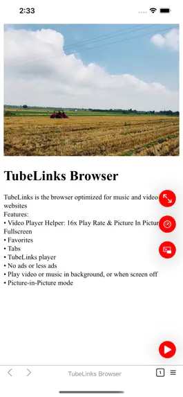 Game screenshot TubeLinks Browser mod apk