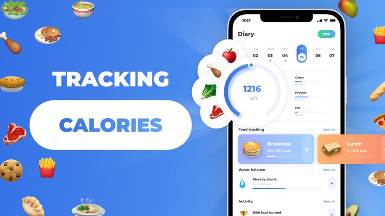 Calorie counter • Food tracker