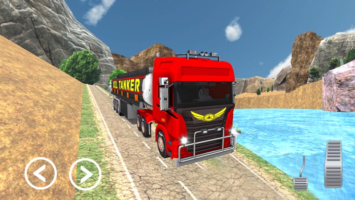 Off Road Oil Truck Hill Climb