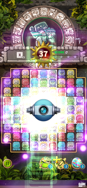 Glyph of Maya Match 3 Puzzle(圖2)-速報App