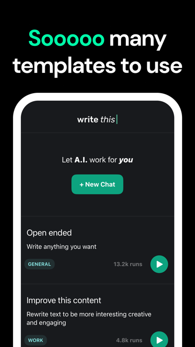 ChatAI - Write This Screenshot