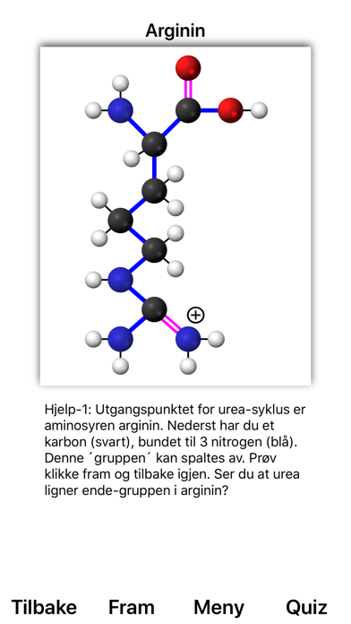 Ureasyklus screenshot 2