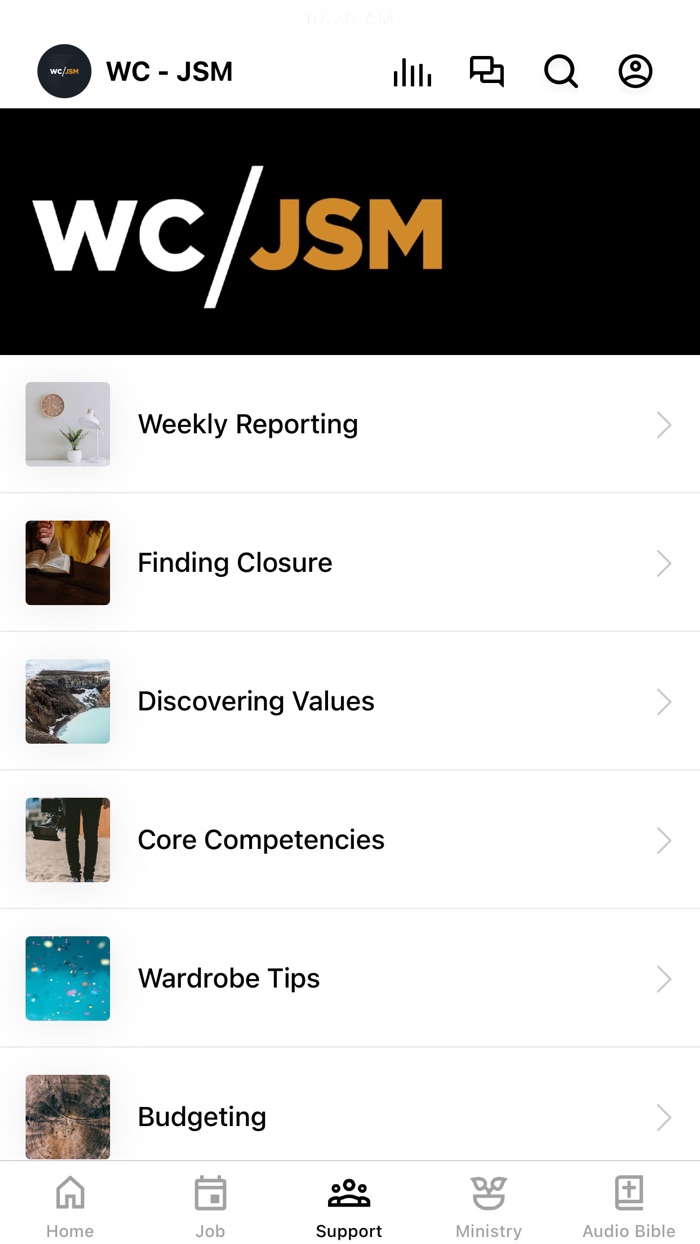 WC Job Support Ministry