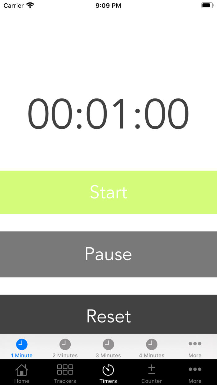 Data Tracker  Tally  Timer