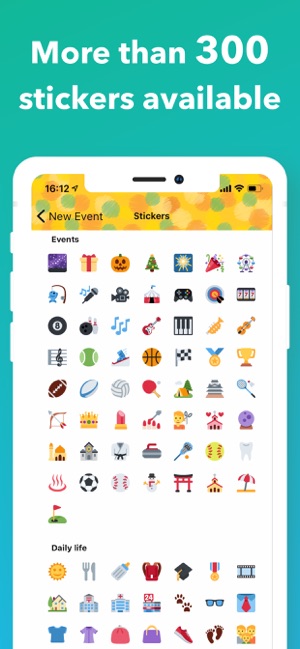 Sticker Calendar: Time Planner(圖2)-速報App