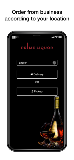 Prime Liquor App