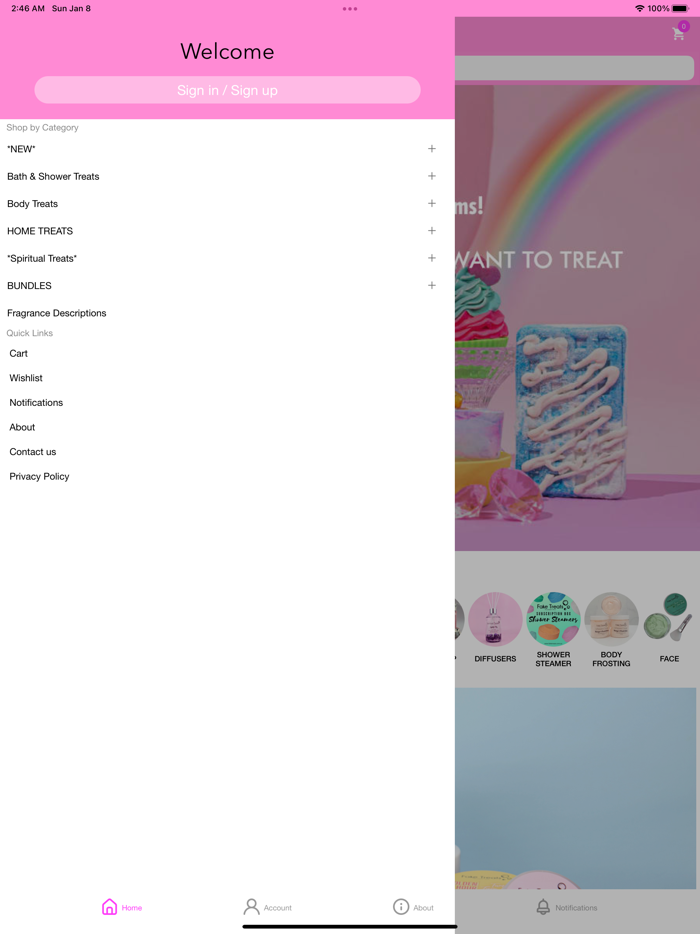 Fake Treats Bath and Beauty