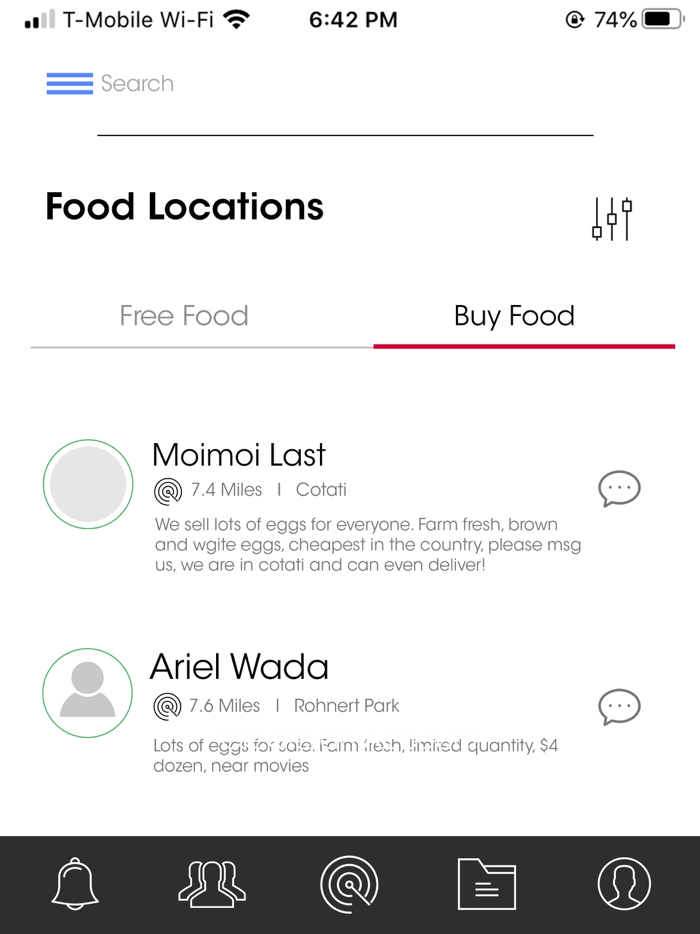 LocalFoods App
