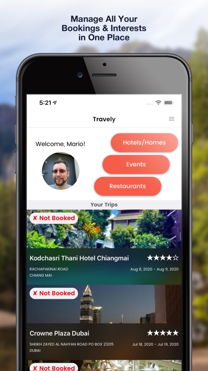 Travely - Hotel Booking