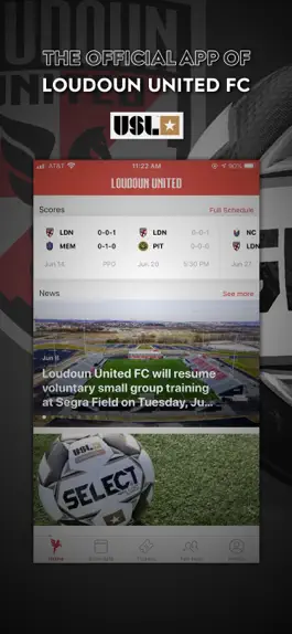 Game screenshot Loudoun United FC Official App mod apk