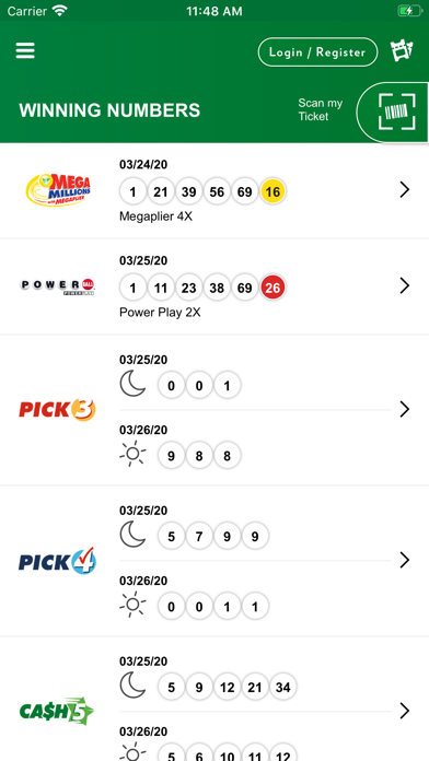 Virginia Lottery Official App screenshot 2