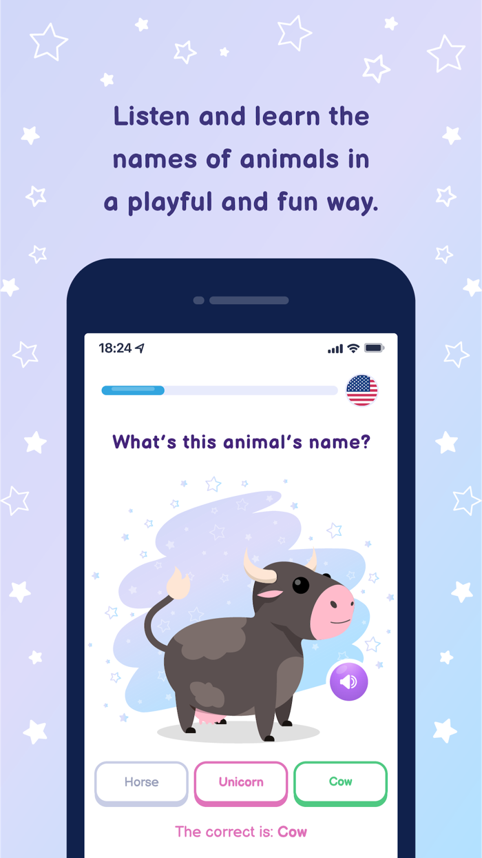 Pierrot Learn animal names