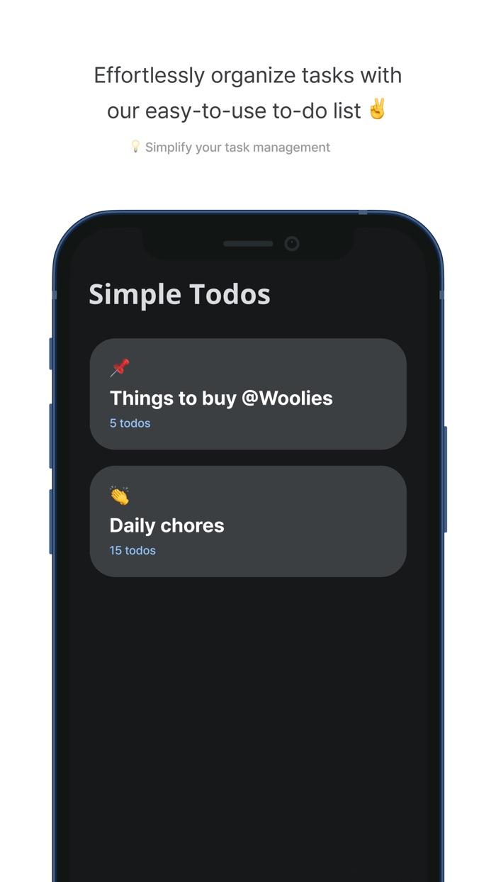 SimpleToDo - Create Easy Todo