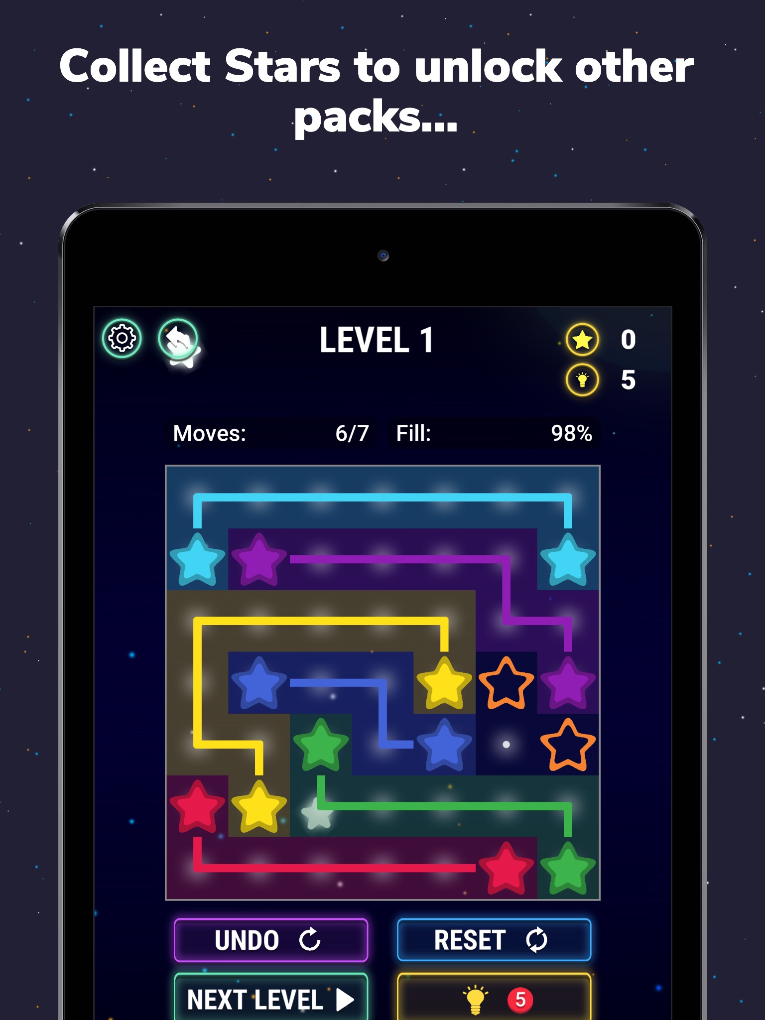 Stars Connect Puzzle Game screenshot 2