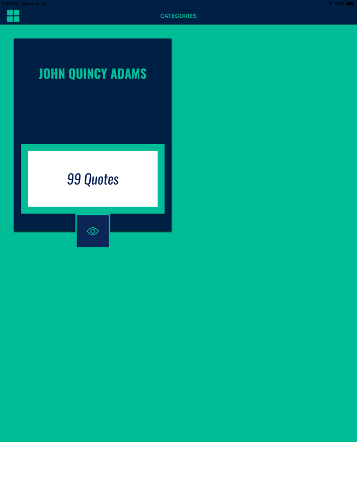 John Quincy Adams Wisdom