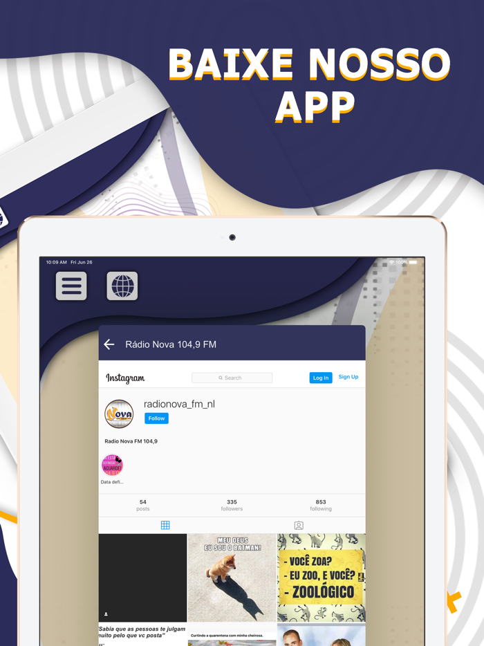 Nova FM 104,9 Luzitânia