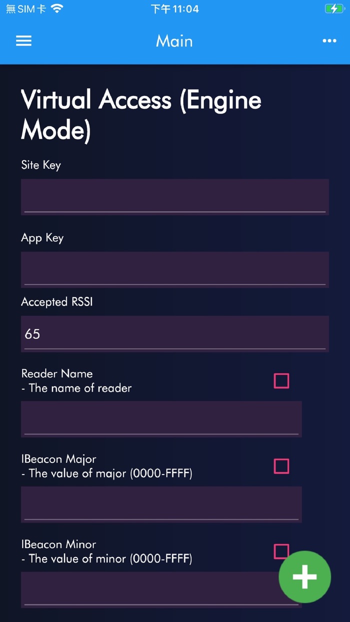 BLEReader Configuration App