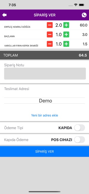 KAPMAR - Market Sipariş(圖4)-速報App