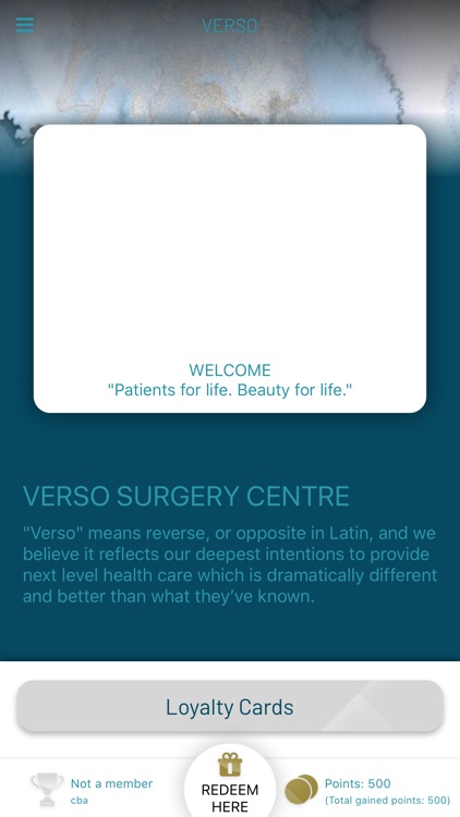 Verso Surgery