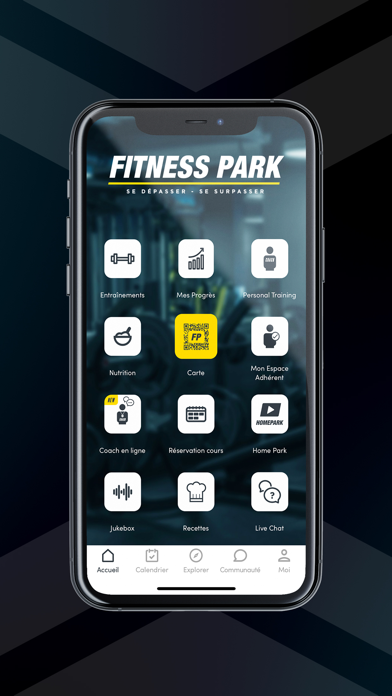 Fitness Park App screenshot 4